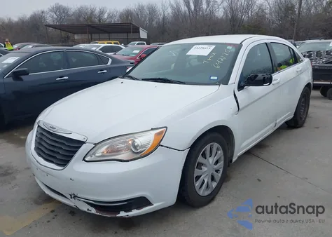 2013 Chrysler 200 Lx из США, поврежденный, VIN 1C3CCBAB3DN642175